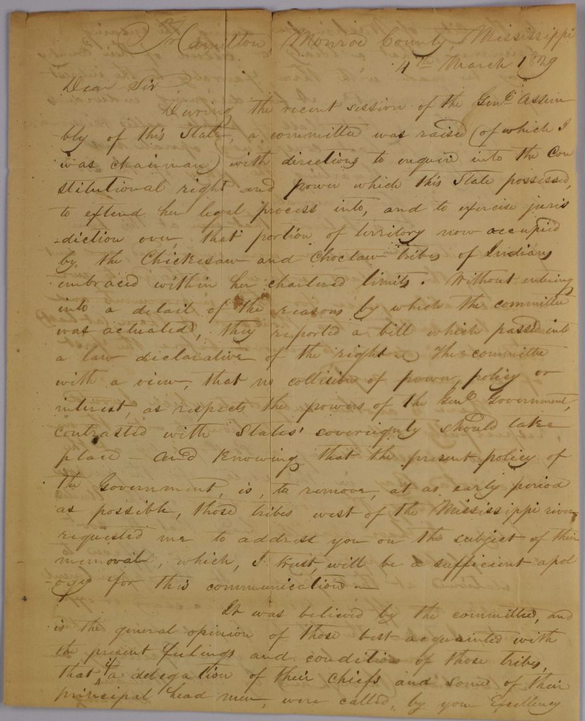 1829-03-24-DW-Wright-to-AJ-First-Page-1-scaled